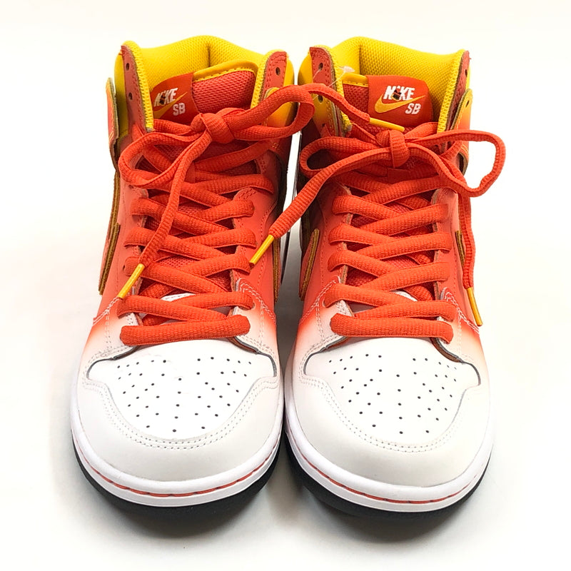 【中古美品】【メンズ】 NIKE SB ナイキエスビー DUNK HIGH PRO "SWEET TOOTH" FN5107-700 ダンク ハイ プロ スイートトゥース スニーカー シューズ 靴 160-261008-hn-02-fur サイズ：27.0cm US9 カラー：イエロー/オレンジ/ホワイト 万代Net店