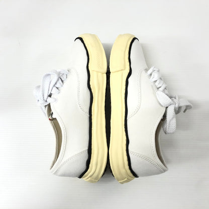 【中古品】【メンズ】  MAISON MIHARA YASUHIRO A09FW735 HANK ORIGINAL SOLE TOE CAP SNEAKER LOW CANVAS メゾン ミハラ ヤスヒロ ベイカー ビンテージライクオリジナルソールキャンバスローカットスニーカー 162-240628-mw-5-tei サイズ：41 カラー：ホワイト 万代Net店