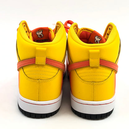 【中古美品】【メンズ】 NIKE SB ナイキエスビー DUNK HIGH PRO "SWEET TOOTH" FN5107-700 ダンク ハイ プロ スイートトゥース スニーカー シューズ 靴 160-261008-hn-02-fur サイズ：27.0cm US9 カラー：イエロー/オレンジ/ホワイト 万代Net店