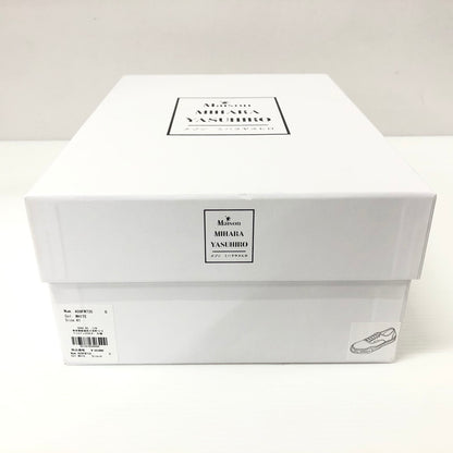 【中古品】【メンズ】  MAISON MIHARA YASUHIRO A09FW735 HANK ORIGINAL SOLE TOE CAP SNEAKER LOW CANVAS メゾン ミハラ ヤスヒロ ベイカー ビンテージライクオリジナルソールキャンバスローカットスニーカー 162-240628-mw-5-tei サイズ：41 カラー：ホワイト 万代Net店