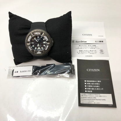 【中古美品】【メンズ】 CITIZEN シチズン BJ8056-01E PROMASTER MARINE シリーズ ゴジラコラボ 197-240812-yk-11-tom カラー：ブラック 万代Net店