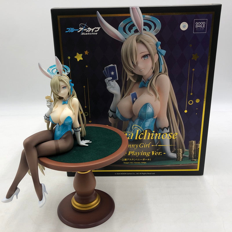 【中古品】 ブルーアーカイブ -Blue Archive- 一之瀬アスナ バニーガール Game Playing Ver. 1/7 グッドスマイルアーツ上海 053-260625-ns-5-tei 万代Net店