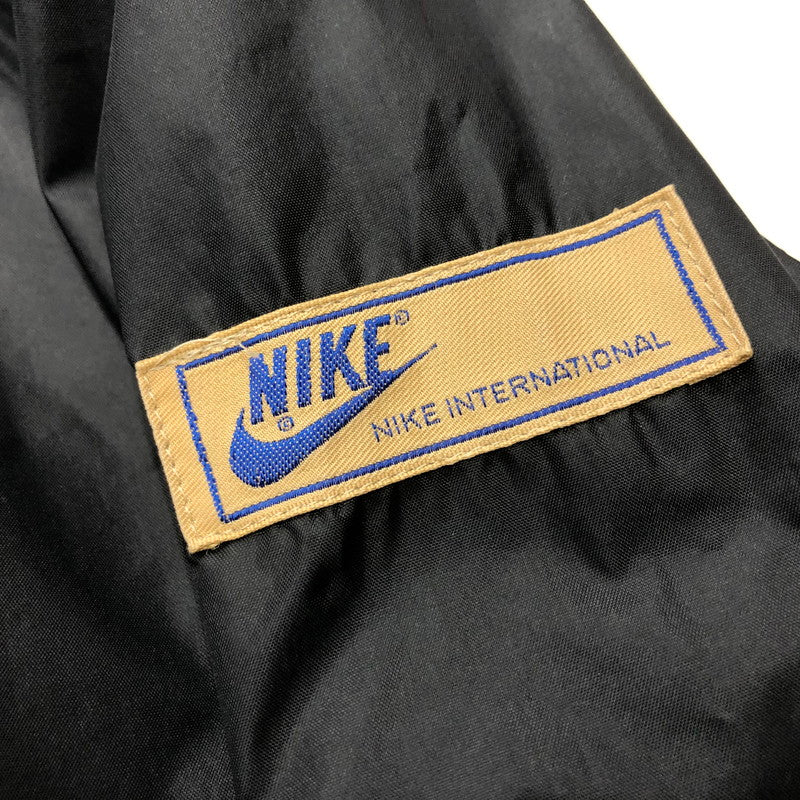 【中古品】【メンズ】 NIKE ナイキ 80'S NYLON JACKET 80年代 ナイロン ジャケット 148-240421-tk-5-tei サイズ：XL カラー：ブラック 万代Net店