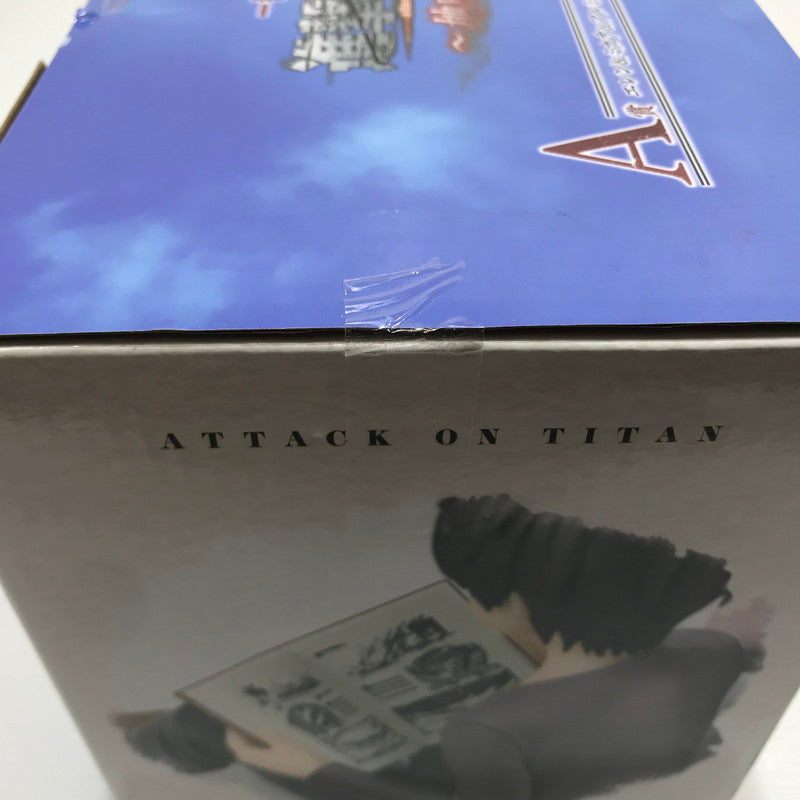 【中古美品】 一番くじ 進撃の巨人 ～地鳴らし～ A賞 エレン＆ミカサ＆アルミン フィギュア ～壁の外の世界～ 未開封 箱イタミあり 052-260629-ti-10-tagh 万代Net店