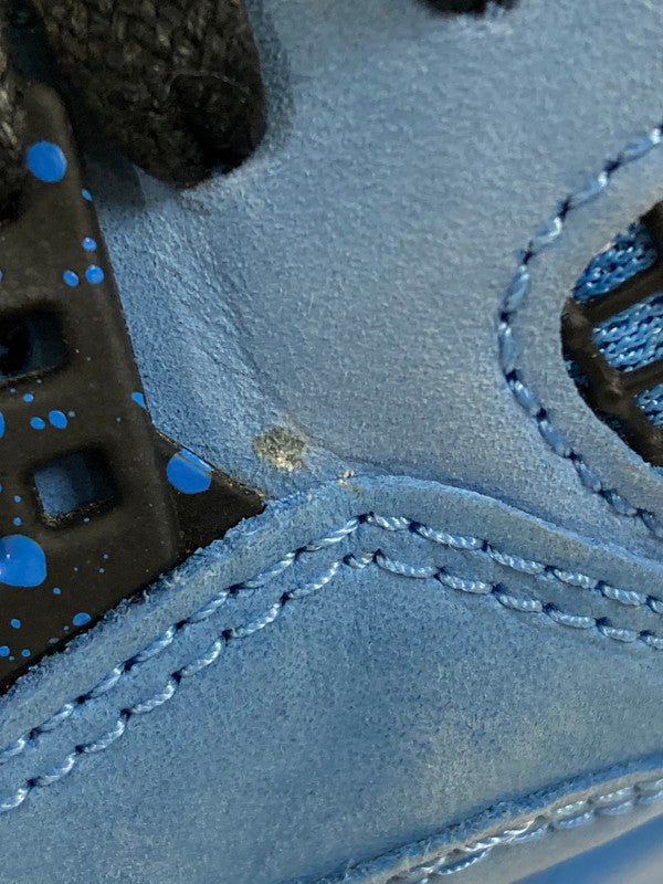 【中古品】【メンズ】 NIKE ナイキ ×TRAVIS SCOTT トラヴィススコット AIR JORDAN 4 RETRO CA 308497-406 エアージョーダン4 レトロ カクタスジャック スニーカー 靴 160-240903-jt-18-min サイズ：US 10 28.0cm カラー：UNIVERCITY BLUE/BLACK 万代Net店