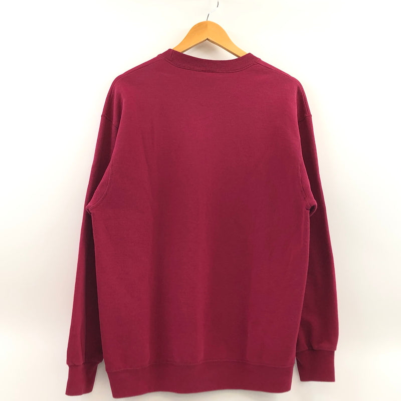 【現状渡し品】【メンズ】 FRUIT OF THE LOOM フルーツオブザルーム 90S "BAR HARBOR CAMPGROUND" CREWNECK SWEATSHIRT クルーネック スウェットシャツ トレーナー トップス 146-260713-hn-04-fur サイズ：L カラー：レッド 万代Net店