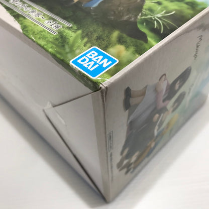 【中古美品】 一番くじ 進撃の巨人 ～地鳴らし～ A賞 エレン＆ミカサ＆アルミン フィギュア ～壁の外の世界～ 未開封 箱イタミあり 052-260629-ti-10-tagh 万代Net店