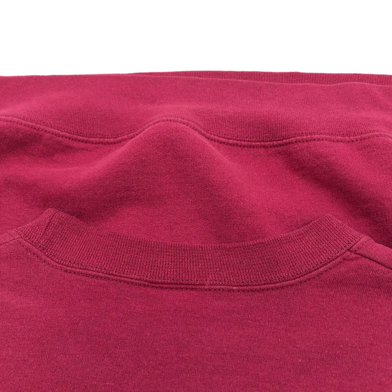 【現状渡し品】【メンズ】 FRUIT OF THE LOOM フルーツオブザルーム 90S "BAR HARBOR CAMPGROUND" CREWNECK SWEATSHIRT クルーネック スウェットシャツ トレーナー トップス 146-260713-hn-04-fur サイズ：L カラー：レッド 万代Net店
