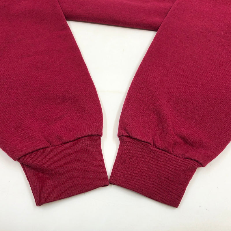 【現状渡し品】【メンズ】 FRUIT OF THE LOOM フルーツオブザルーム 90S "BAR HARBOR CAMPGROUND" CREWNECK SWEATSHIRT クルーネック スウェットシャツ トレーナー トップス 146-260713-hn-04-fur サイズ：L カラー：レッド 万代Net店