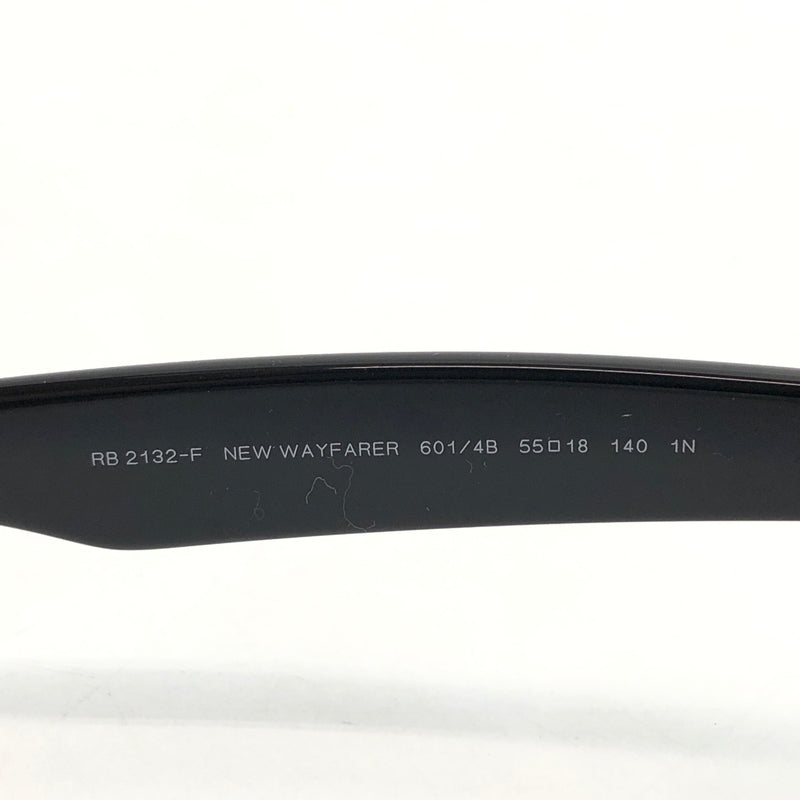 【中古品】【メンズ/レディース】 RAY-BAN レイバン NEW WAYFARER CLASSIC SUNGLASSES RB2132-F ニューウェイファーラー サングラス アイウェア アクセサリー 203-261008-hn-04-fur サイズ：55ロ18 140 カラー：ブラック 万代Net店