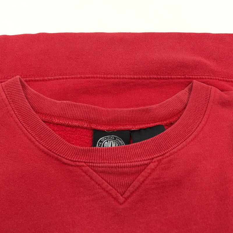 【現状渡し品】【メンズ】 FRUIT OF THE LOOM フルーツオブザルーム 90S "BAR HARBOR CAMPGROUND" CREWNECK SWEATSHIRT クルーネック スウェットシャツ トレーナー トップス 146-260713-hn-04-fur サイズ：L カラー：レッド 万代Net店