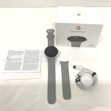 【中古品】 google pixel watch GA04123-TW Champagne Gold ステンレスケース/Hazel アクティブバンド 096-240806-YS-5-fuz 万代Net店