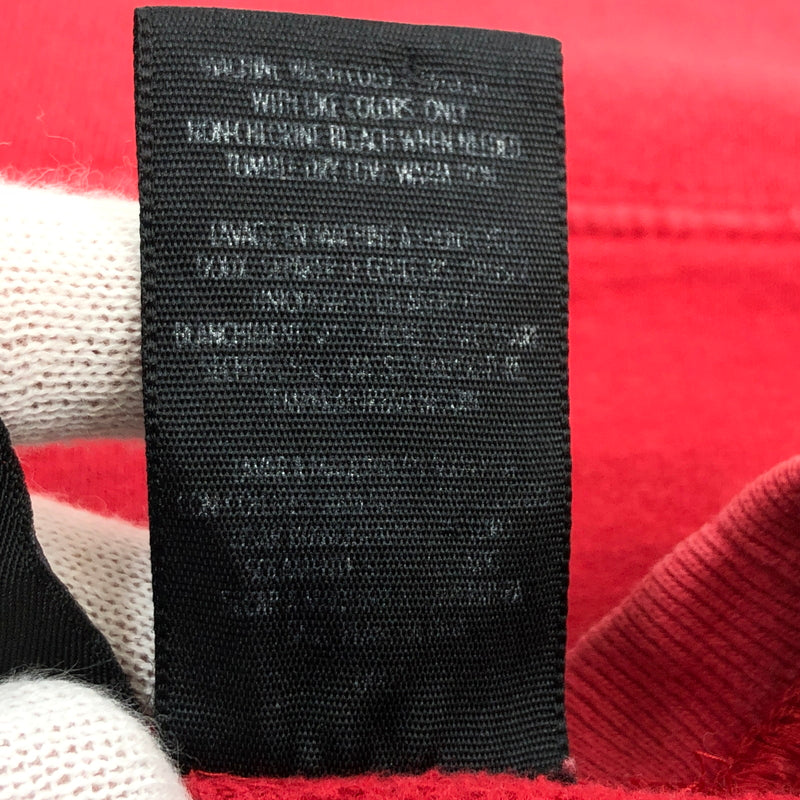 【現状渡し品】【メンズ】 FRUIT OF THE LOOM フルーツオブザルーム 90S "BAR HARBOR CAMPGROUND" CREWNECK SWEATSHIRT クルーネック スウェットシャツ トレーナー トップス 146-260713-hn-04-fur サイズ：L カラー：レッド 万代Net店
