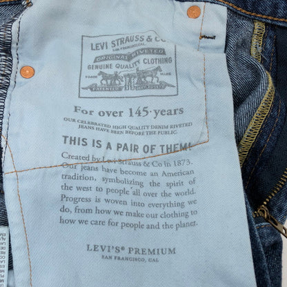 【中古品】【メンズ】 LEVI'S リーバイス PREMIUM STAY LOOSE TAPERED DENIM PANTS A0943-0000 プレミアム ステイ ルーズ テーパード デニムパンツ ボトムス 158-260426-hn-02-fur サイズ：W30 カラー：インディゴ 万代Net店