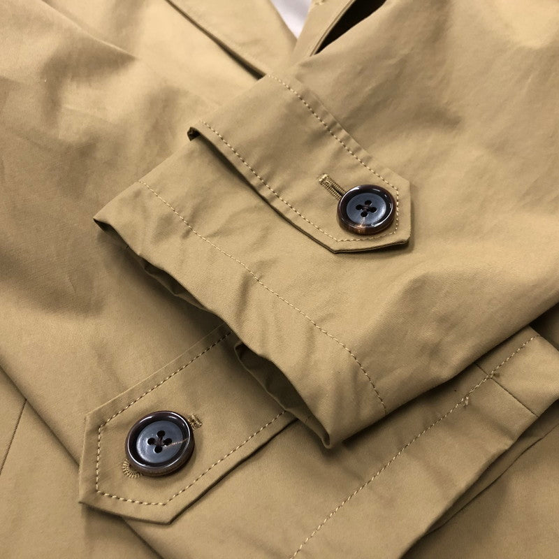 【中古品】【メンズ】 ワコマリア 20SS BAL COLLAR COAT バルカラー コート ライトアウター ステンカラーコート 140-251205-ks-02-tei サイズ：L カラー：ベージュ 万代Net店