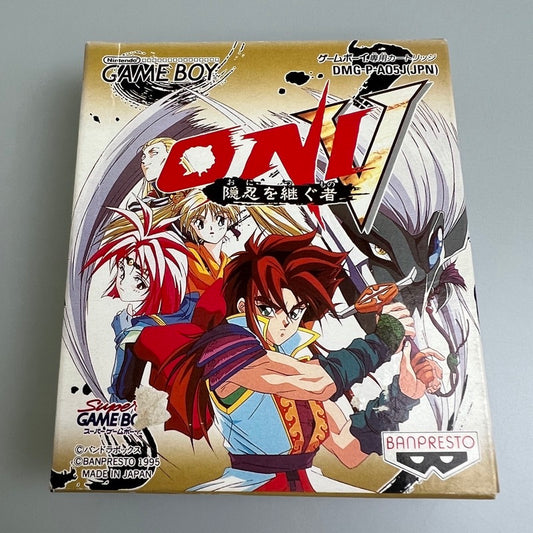 【中古品】 GBソフト ONI5 隠忍を継ぐ者 オニ5 ゲームボーイソフト 023-251130-SH-06-min 万代Net店