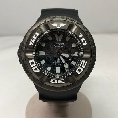 【中古美品】【メンズ】 CITIZEN シチズン BJ8056-01E PROMASTER MARINE シリーズ ゴジラコラボ 197-240812-yk-11-tom カラー：ブラック 万代Net店