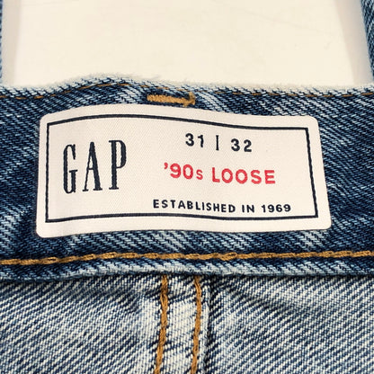 【現状渡し品】【メンズ】 GAP ギャップ 90S LOOSE DENIM PANTS ルーズ デニムパンツ ボトムス 158-260713-hn-06-fur サイズ：31×32 カラー：インディゴ 万代Net店