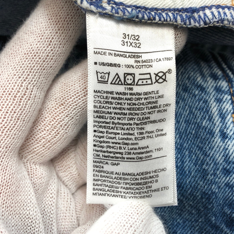 【現状渡し品】【メンズ】 GAP ギャップ 90S LOOSE DENIM PANTS ルーズ デニムパンツ ボトムス 158-260713-hn-06-fur サイズ：31×32 カラー：インディゴ 万代Net店
