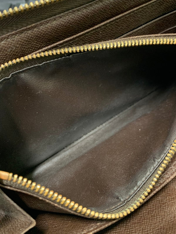 【LIFTる。景品】【中古品】【メンズ】 LOUIS VUITTON ルイ・ヴィトン ダミエ ジッピー オーガナイザー N60003 VI0085 長財布 179-240617-yn-05-min カラー：ブラウン 万代Net店