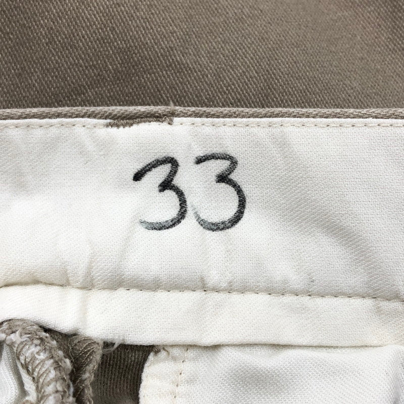 【現状渡し品】【メンズ】 BROOKS BROTHERS ブルックスブラザーズ COTTON SLACKS PANTS 346 コットン スラックスパンツ ボトムス 158-260427-hn-01-fur サイズ：W33 L34 カラー：ベージュ系 万代Net店