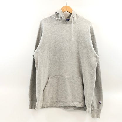 【現状渡し品】【メンズ】 CHAMPION チャンピオン 90-00S PULLOVER HOODIE プルオーバーフーディー スウェット トップス 146-261008-hn-07-fur サイズ：L カラー：グレー 万代Net店
