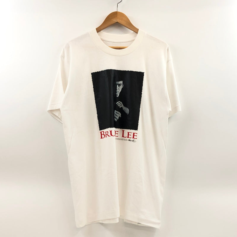 【中古品】【メンズ】 NEW GUROMONT 新グロモント 90S BRUCE LEE PRINT S/S TEE ブルース・リー プリント 半袖Tシャツ トップス 146-260713-hn-07-fur サイズ：不明 カラー：ホワイト 万代Net店
