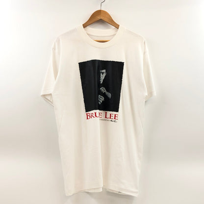 【中古品】【メンズ】 NEW GUROMONT 新グロモント 90S BRUCE LEE PRINT S/S TEE ブルース・リー プリント 半袖Tシャツ トップス 146-260713-hn-07-fur サイズ：不明 カラー：ホワイト 万代Net店
