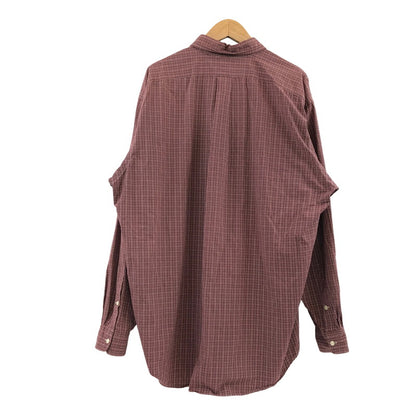 【中古品】【メンズ】 RALPH LAUREN ラルフローレン BLAKE L/S BD CHECK SHIRT ブレーク ボタンダウン 長袖シャツ カジュアルシャツ トップス 146-260427-hn-02-fur サイズ：XL カラー：レッド系 万代Net店
