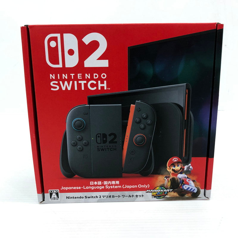 【未使用品】 任天堂 Nintendo Switch2 マリオカート ワールドセット 国内版 日本語版 BEE-S-KB6PA 035-260909-ns-17-tei 万代Net店