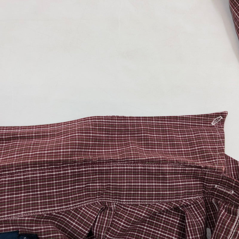 【中古品】【メンズ】 RALPH LAUREN ラルフローレン BLAKE L/S BD CHECK SHIRT ブレーク ボタンダウン 長袖シャツ カジュアルシャツ トップス 146-260427-hn-02-fur サイズ：XL カラー：レッド系 万代Net店