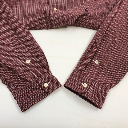 【中古品】【メンズ】 RALPH LAUREN ラルフローレン BLAKE L/S BD CHECK SHIRT ブレーク ボタンダウン 長袖シャツ カジュアルシャツ トップス 146-260427-hn-02-fur サイズ：XL カラー：レッド系 万代Net店