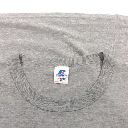 【中古品】【メンズ】 RUSSELL ラッセル 90S "CRE" PRINT S/S TEE 半袖Tシャツ トップス 146-260713-hn-09-fur サイズ：XL カラー：グレー系 万代Net店