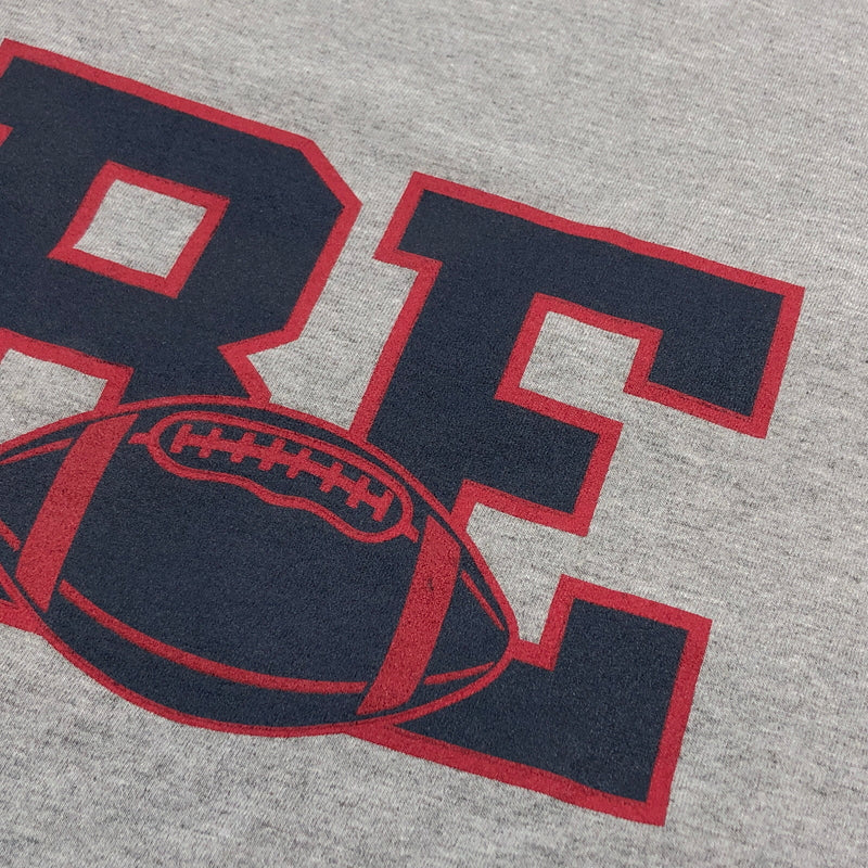 【中古品】【メンズ】 RUSSELL ラッセル 90S "CRE" PRINT S/S TEE 半袖Tシャツ トップス 146-260713-hn-09-fur サイズ：XL カラー：グレー系 万代Net店
