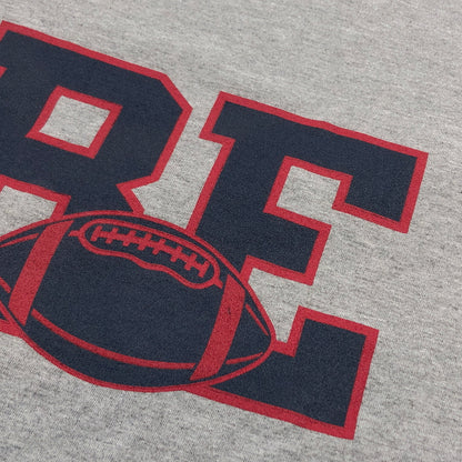 【中古品】【メンズ】 RUSSELL ラッセル 90S "CRE" PRINT S/S TEE 半袖Tシャツ トップス 146-260713-hn-09-fur サイズ：XL カラー：グレー系 万代Net店