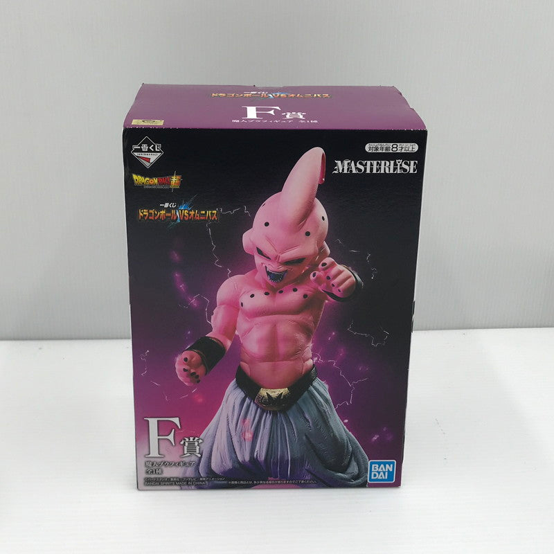【中古美品】 ドラゴンボール 一番くじ ドラゴンボールVSオムバニス F賞 魔人ブウ MASTERLISE フィギュア 未開封 箱イタミ大 050-260630-ti-02-tagh 万代Net店