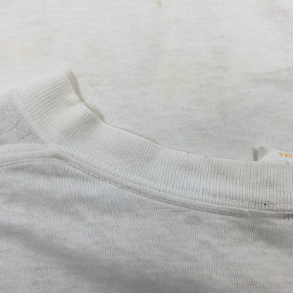 【ジャンク品】【メンズ】 LE PAYS INTERNATIONAL ル ペイ インターナショナル 90S THE WORLD IS UNITED THROUGH EDUCATION S/S TEE 半袖Tシャツ トップス 146-260713-hn-10-fur サイズ：XL カラー：ホワイト 万代Net店