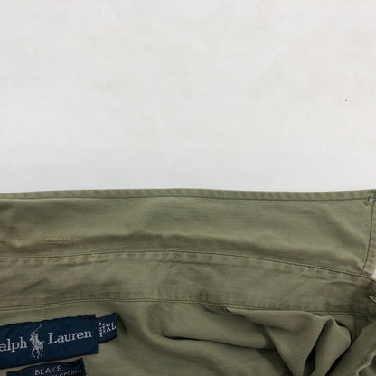 【現状渡し品】【メンズ】 RALPH LAUREN ラルフローレン BLAKE LS BD SHIRT ブレーク ボタンダウン 長袖シャツ カジュアルシャツ トップス 146-260427-hn-03-fur サイズ：XL カラー：グリーン系 万代Net店