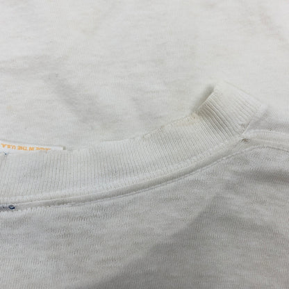 【ジャンク品】【メンズ】 LE PAYS INTERNATIONAL ル ペイ インターナショナル 90S THE WORLD IS UNITED THROUGH EDUCATION S/S TEE 半袖Tシャツ トップス 146-260713-hn-10-fur サイズ：XL カラー：ホワイト 万代Net店
