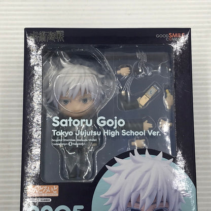 【中古美品】 ねんどろいど 呪術廻戦 五条悟 高専ver. 未開封 箱多少のヤケあり 051-261002-ti-10-tagh 万代Net店