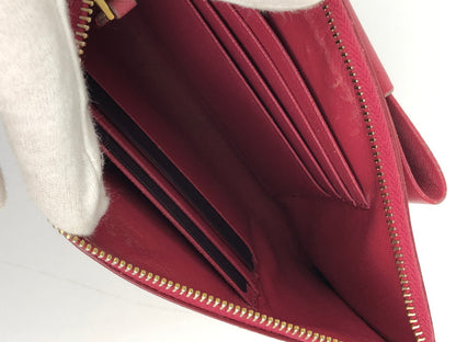 【中古品】【レディース】 PRADA プラダ レザー ポーチ サフィアーノ リボン コスメポーチ 箱付き 181-241226-SY-20-iwa カラー：PINK系 万代Net店