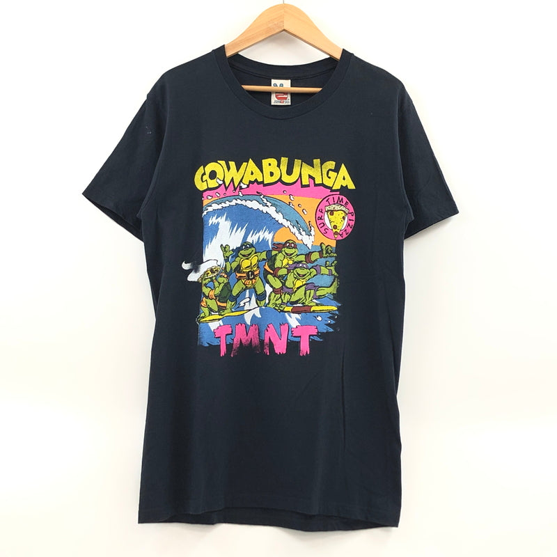 【中古品】【メンズ】 JUNK FOOD ジャンクフード TEENAGE MUTANT NINJA TURTLES PRINT S/S TEE ティーンエイジ・ミュータント・ニンジャ・タートルズ プリント 半袖Tシャツ トップス 146-260718-hn-01-fur サイズ：M カラー：ブラック 万代Net店