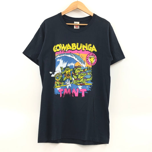 【中古品】【メンズ】 JUNK FOOD ジャンクフード TEENAGE MUTANT NINJA TURTLES PRINT S/S TEE ティーンエイジ・ミュータント・ニンジャ・タートルズ プリント 半袖Tシャツ トップス 146-260718-hn-01-fur サイズ：M カラー：ブラック 万代Net店