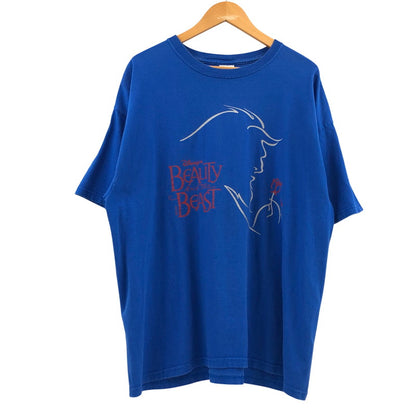 【現状渡し品】【メンズ】 GILDAN ギルダン BEAUTY&THE BEAST "ORION HIGH SCHOOL SPRING MUSICAL 2007" S/S TEE 美女と野獣 半袖Tシャツ トップス 146-260427-hn-04-fur サイズ：XL カラー：ブルー 万代Net店