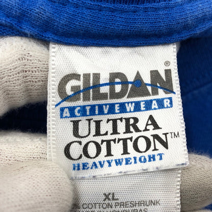 【現状渡し品】【メンズ】 GILDAN ギルダン BEAUTY&THE BEAST "ORION HIGH SCHOOL SPRING MUSICAL 2007" S/S TEE 美女と野獣 半袖Tシャツ トップス 146-260427-hn-04-fur サイズ：XL カラー：ブルー 万代Net店