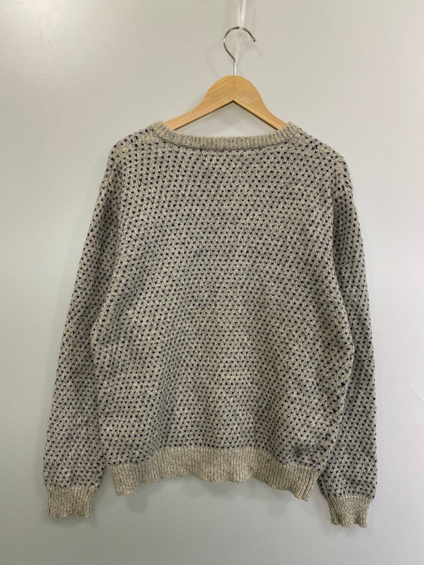 【中古品】【レディース】 WOOLRICH 80'S バーズアイ カーディガン 170-250803-AS-23-min サイズ：L カラー：グレー 万代Net店