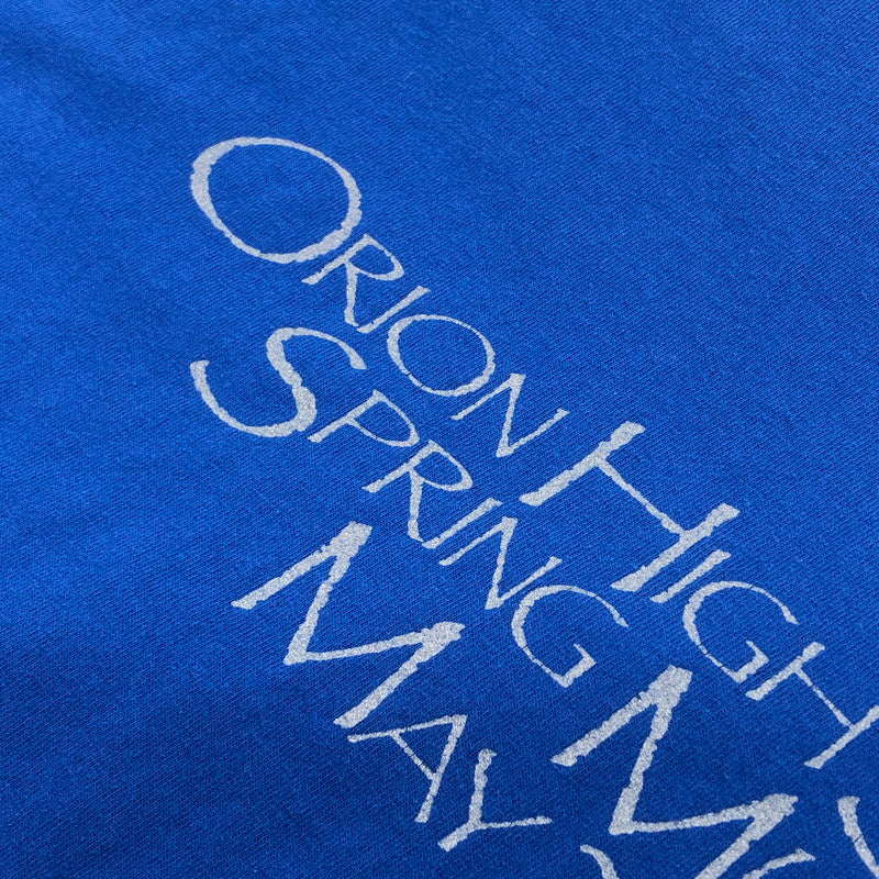 【現状渡し品】【メンズ】 GILDAN ギルダン BEAUTY&THE BEAST "ORION HIGH SCHOOL SPRING MUSICAL 2007" S/S TEE 美女と野獣 半袖Tシャツ トップス 146-260427-hn-04-fur サイズ：XL カラー：ブルー 万代Net店