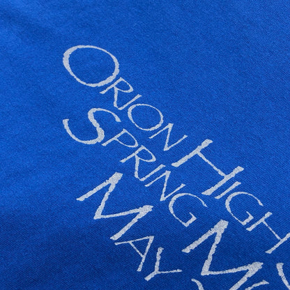 【現状渡し品】【メンズ】 GILDAN ギルダン BEAUTY&THE BEAST "ORION HIGH SCHOOL SPRING MUSICAL 2007" S/S TEE 美女と野獣 半袖Tシャツ トップス 146-260427-hn-04-fur サイズ：XL カラー：ブルー 万代Net店