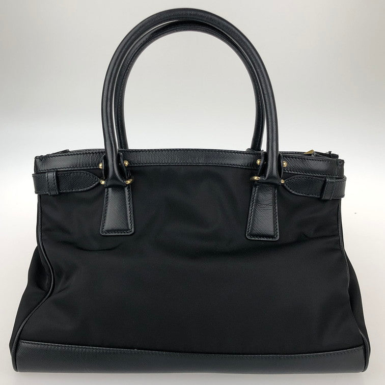 【中古品】【メンズ/レディース】 Salvatore Ferragamo サルヴァトーレフェラガモ AB-21E163 2WAYバッグ 鞄 黒 トートバッグ BLACK 180-241225-SY-17-iwa カラー：BLACK 万代Net店