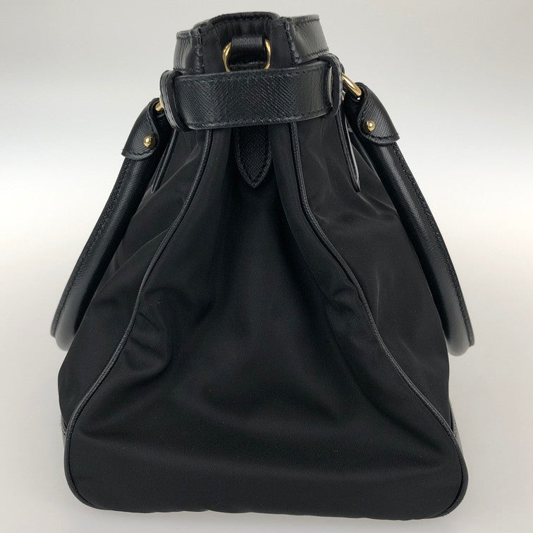 【中古品】【メンズ/レディース】 Salvatore Ferragamo サルヴァトーレフェラガモ AB-21E163 2WAYバッグ 鞄 黒 トートバッグ BLACK 180-241225-SY-17-iwa カラー：BLACK 万代Net店